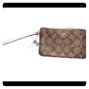 New Coach wristlet